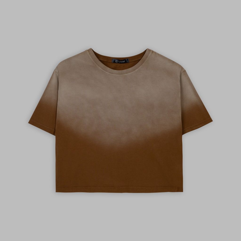 Áo thun nữ croptop tay ngắn _ Gavani akh transform 2