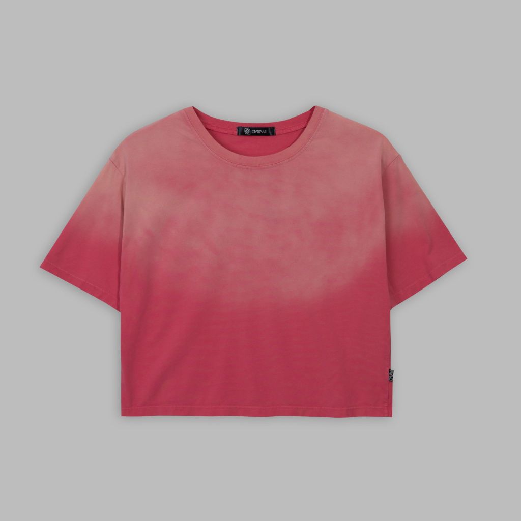 Áo thun nữ croptop tay ngắn _ Gavani akh transform 2