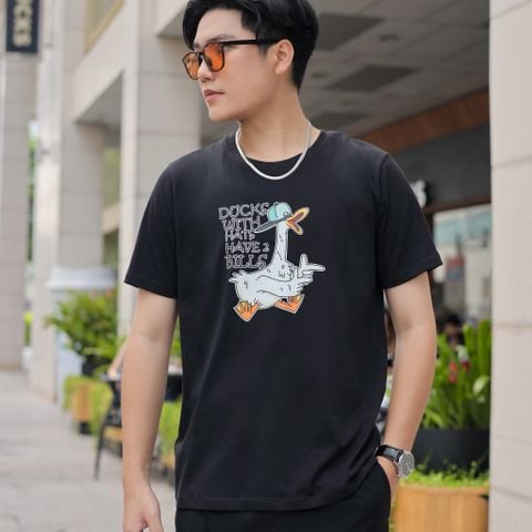 Áo thun nam form basic _ Gavani akh Duck