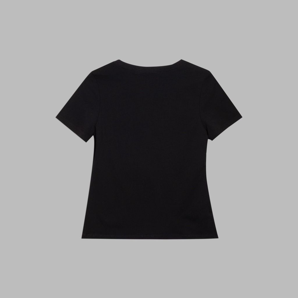 Áo thun nữ ngắn tay form basic Gavani akh Duck