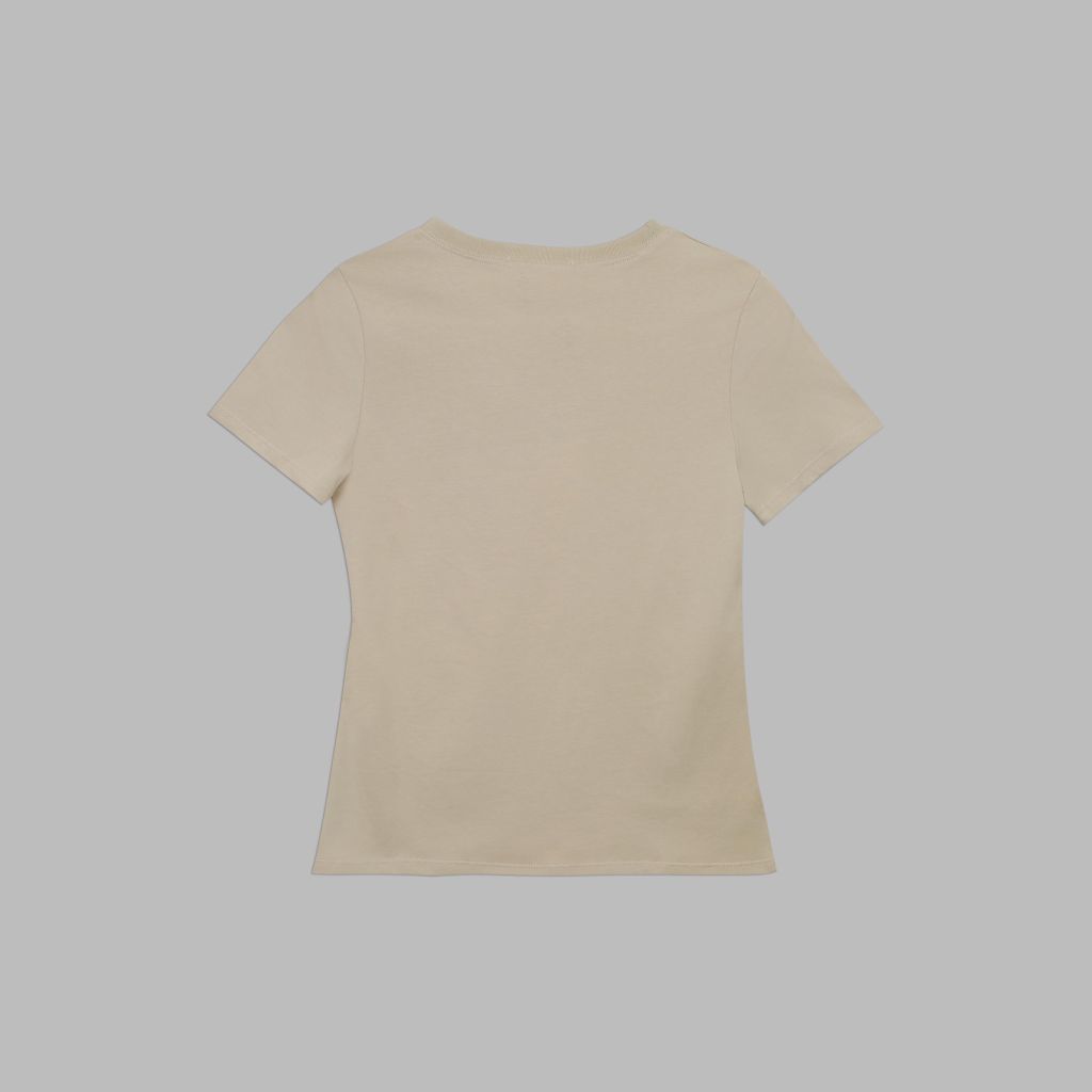 Áo thun nữ ngắn tay form basic Gavani akh Duck