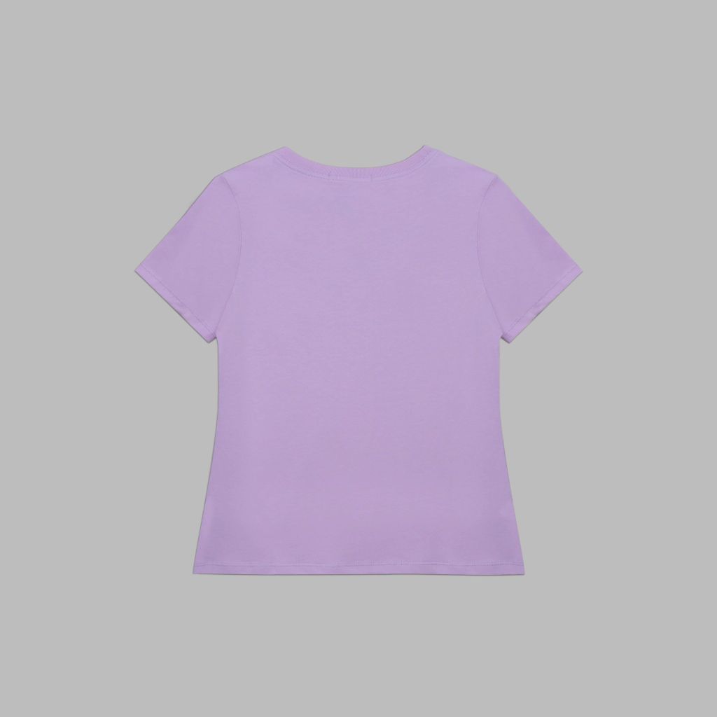 Áo thun nữ ngắn tay form basic Gavani akh Duck