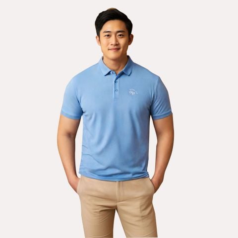 Áo polo nam thun cá sấu _ Gavani Pok Never Give Up