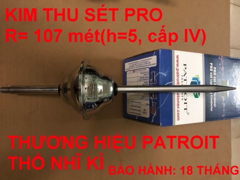 Kim thu sét Thổ Nhĩ Kỳ Patroit Pro Rp=107m