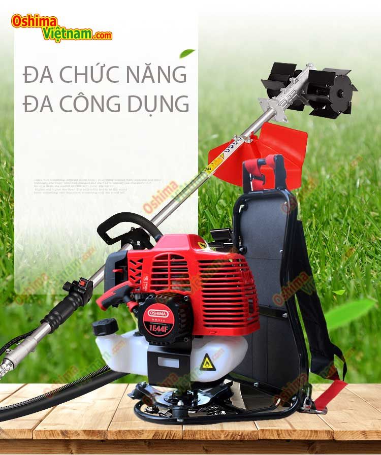 Máy sạc cỏ Oshima 1E44F