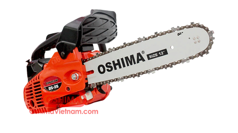 Máy Cưa xích Oshima OS 25S 25cc Đỏ 2 thì