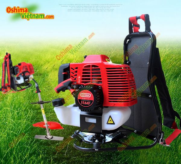 Máy sạc cỏ Oshima 1E44F