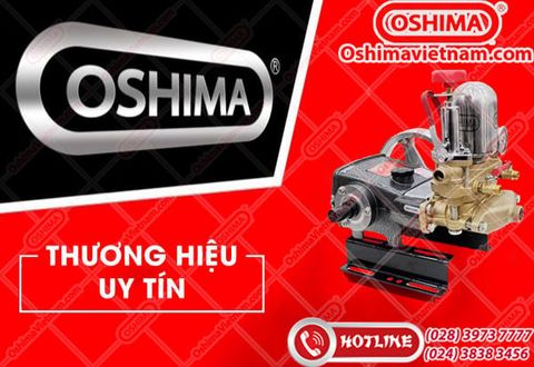 Đầu Xịt Oshima OS 39S  (PISTON SỨ) - Công suất 2HP