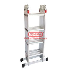 Thang nhôm gấp 4 Oshima T4D-4 ( 4 đoạn, 4 bậc )