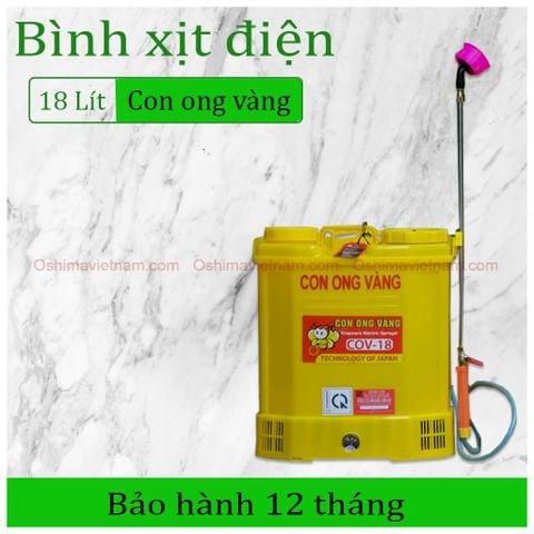 Bình xịt điện Con Ong Vàng COV 18D