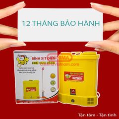 Bình xịt điện con ong vàng COV20-BY