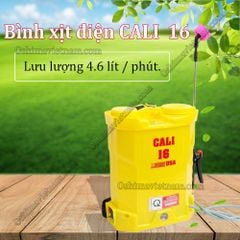 Bình xịt điện phun thuốc Cali 16L ( Tặng kèm gói thuốc diệt côn trùng )
