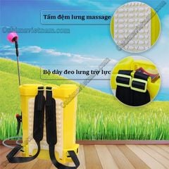 Bình xịt điện phun thuốc Cali 16L ( Tặng kèm gói thuốc diệt côn trùng )