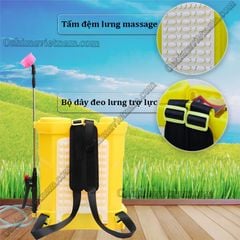 Bình xịt điện phun thuốc Cali 20L ( Tặng kèm gói thuốc diệt côn trùng )