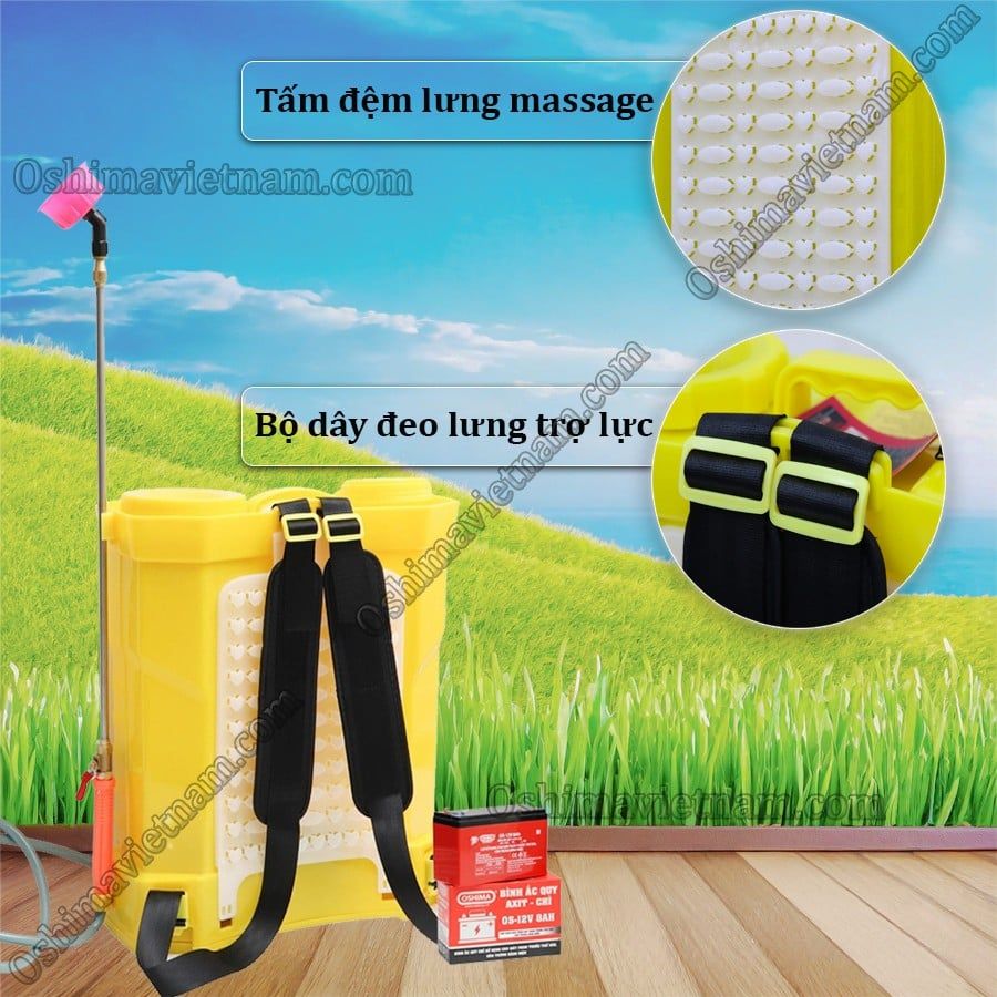 Bình xịt điện Cali 20S ( Tặng kèm gói thuốc diệt côn trùng )