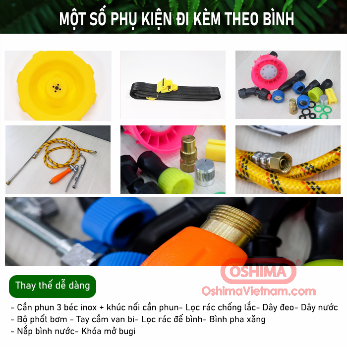 Bình xịt điện OSHIMA OS 20