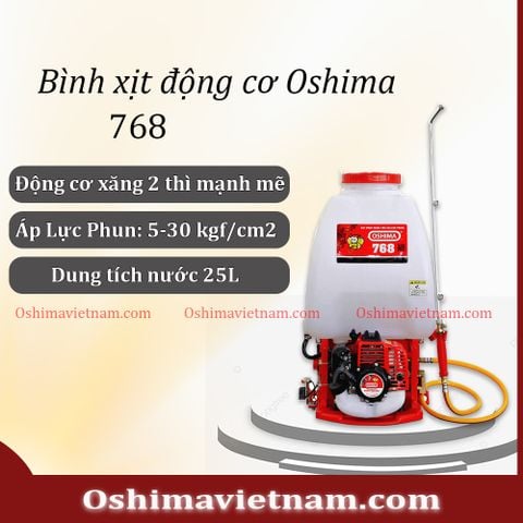 Bình xịt động cơ Oshima 768