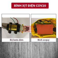 Bình xịt điện con ong vàng COV 20