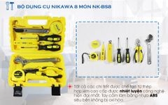 Bộ dụng cụ 8 món Nikawa NK-BS8