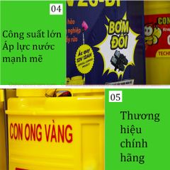 Bình xịt điện con ong vàng COV 20 DP