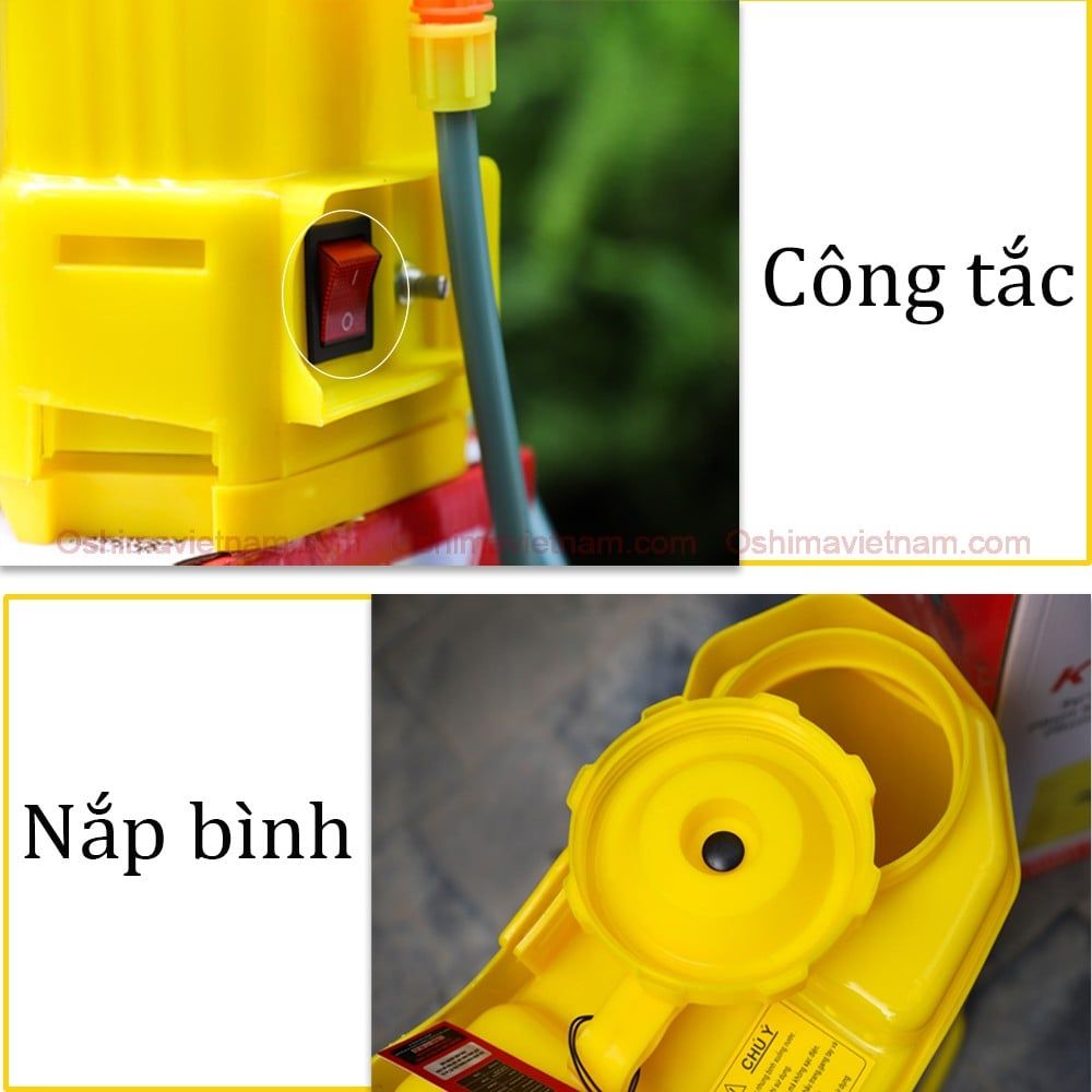 Bình xịt điện KCT 16 D