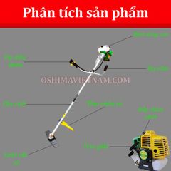 Máy cắt cỏ Oshima VX330 cần liền chết