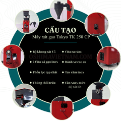 Máy xay xát gạo Takyo TK 250 CP