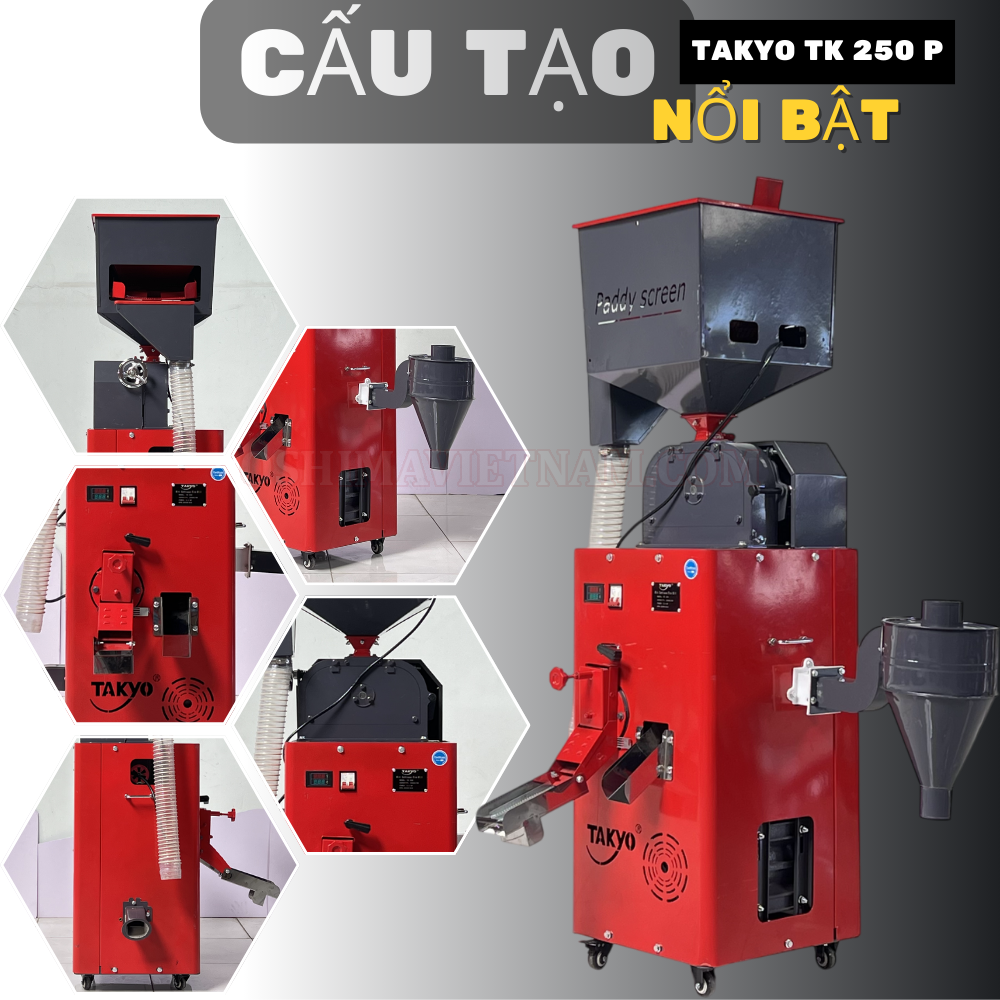 Máy xay xát gạo Takyo TK 250 P