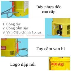 Bình Xịt Điện Con Ong Vàng COV 20D