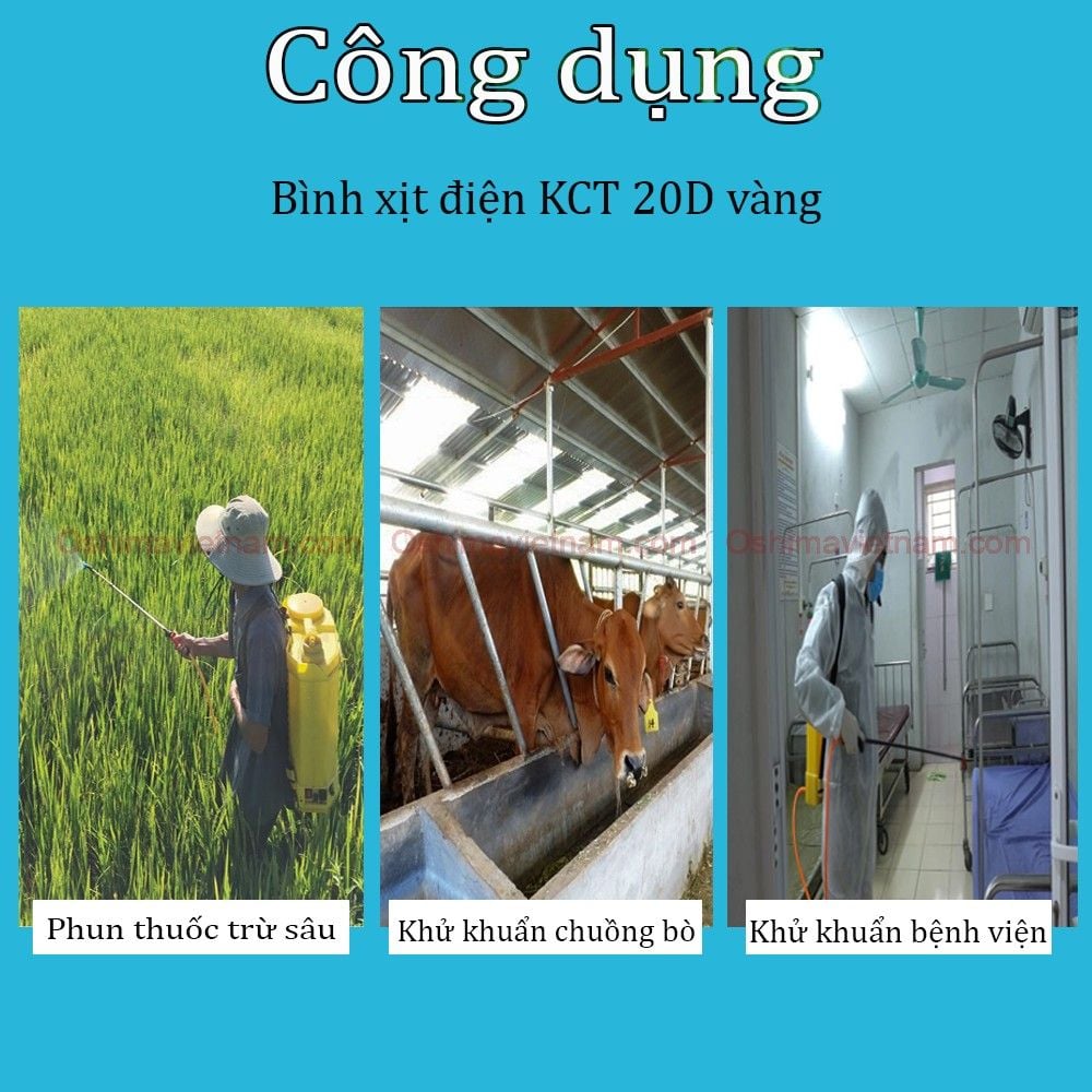 Bình Xịt Điện KCT 20 D