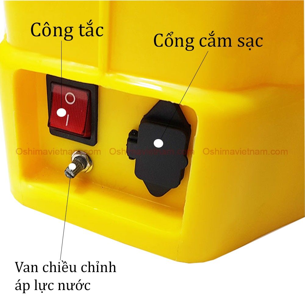 Bình xịt điện con ong vàng COV 20 L 8