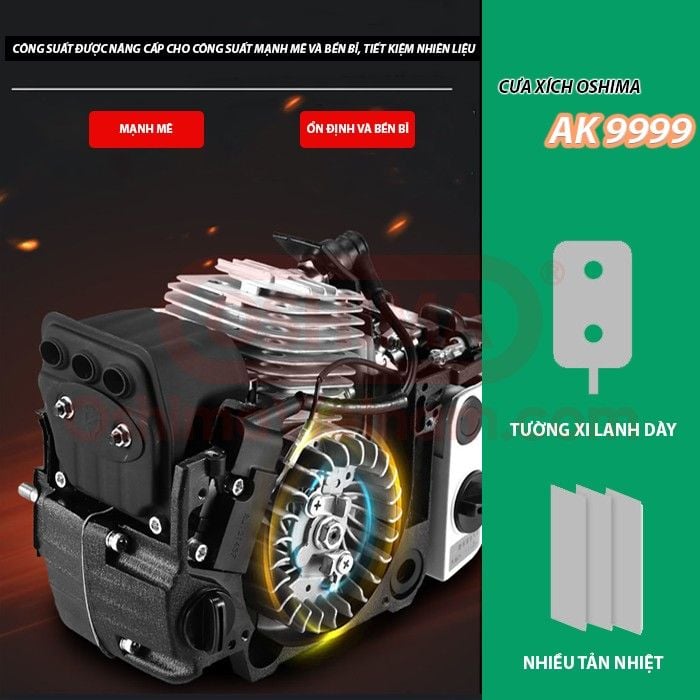 MÁY CƯA XÍCH OSHIMA AK 999