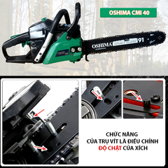 MÁY CƯA XÍCH TỈA CÀNH OSHIMA CMI 40 - H