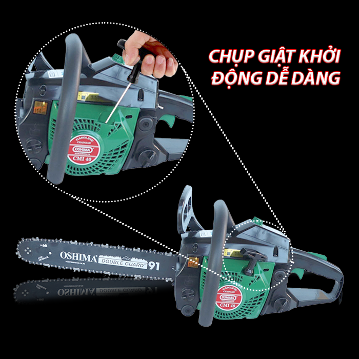 MÁY CƯA XÍCH TỈA CÀNH OSHIMA CMI 40 - H