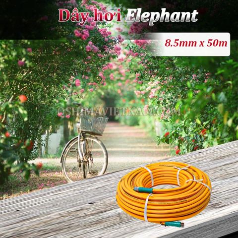 Dây hơi Elephant No.6 8.5mm x 50m Vàng