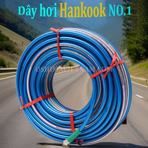 Dây hơi Hankook No.1 8.5mm x 50m Xanh đậm