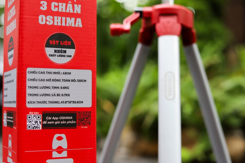 Giá đỡ máy cân mực 3 chân, 120cm