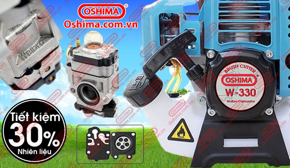 Máy Cắt Cỏ Oshima W330