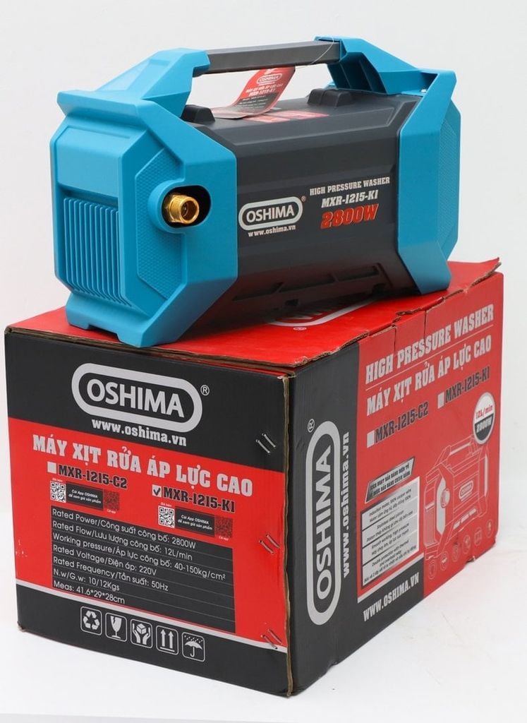 Máy xịt rửa Oshima MXR 1215 K1 2.8kW
