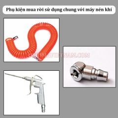 Máy nén khí không dầu Oshima 30L 30 2.0HP Đỏ Điện 1 pha