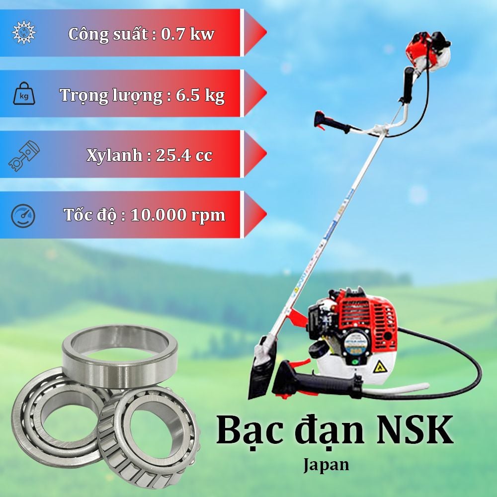 Máy cắt cỏ Mitsukaisho 260 cần rời chết