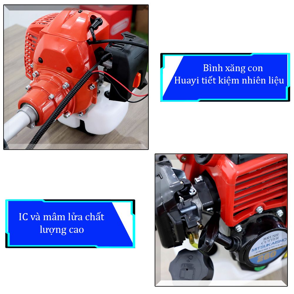 Máy cắt cỏ, phát cỏ Mitsukaisho 260