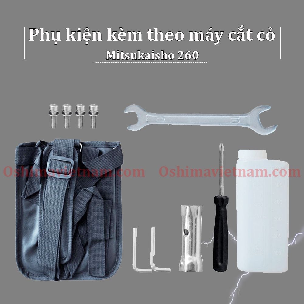Máy cắt cỏ, phát cỏ Mitsukaisho 260
