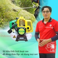 Máy cắt cỏ Oshima VX 330 cần rời xoay