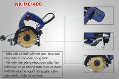 Máy cắt đá Nikawa NK-MC1400