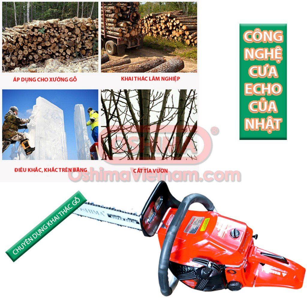 Máy cưa xích Oshima Os 5900 2500W