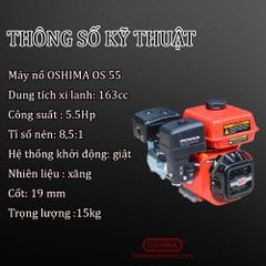 Máy nổ Oshima OS 55 5.5 HP