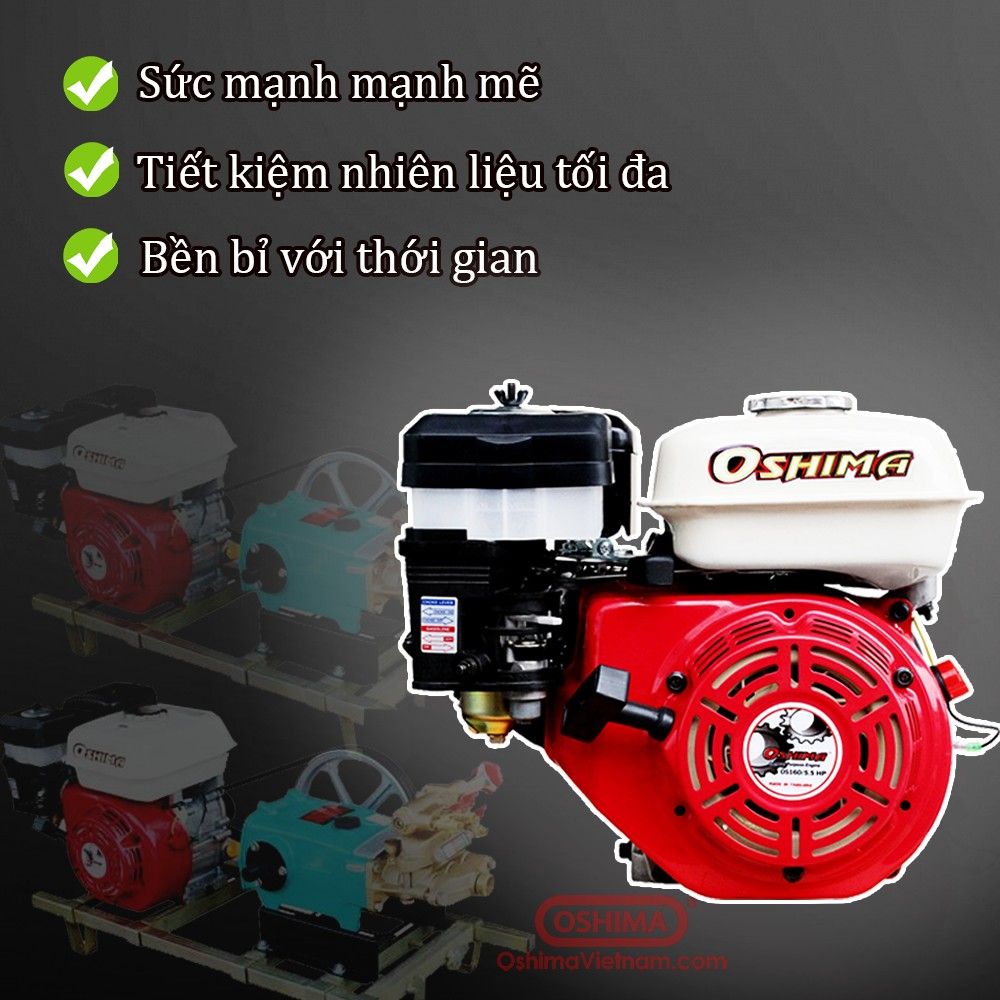 MÁY NỔ OSHIMA NEW 5.5 HP