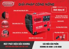 MÁY PHÁT ĐIỆN OSHIMA OS 8500