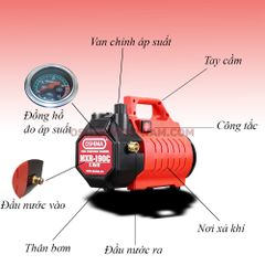 Máy rửa xe gia đình Oshima MXR 190 C